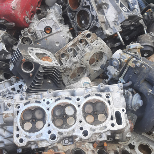 Engine block scrap