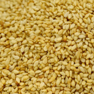 sesame seed, white, hulled, Toasted